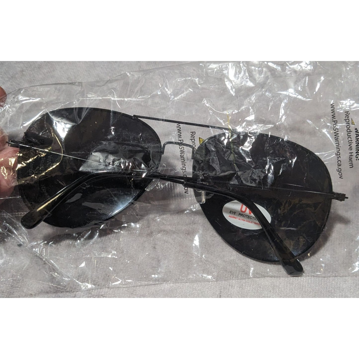 Coca-Cola Branded Black Aviator Sunglasses