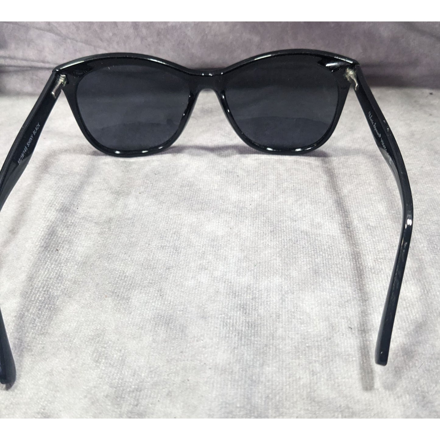 Valerie Spencer Shiny Black VS9451 Sunglasses