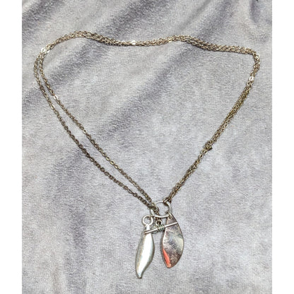 Whimsical Fairycore Leaf Charm Toggle Necklace