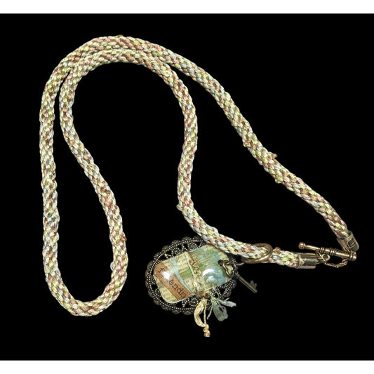 Handmade Rustic Cottagecore Friendship Necklace