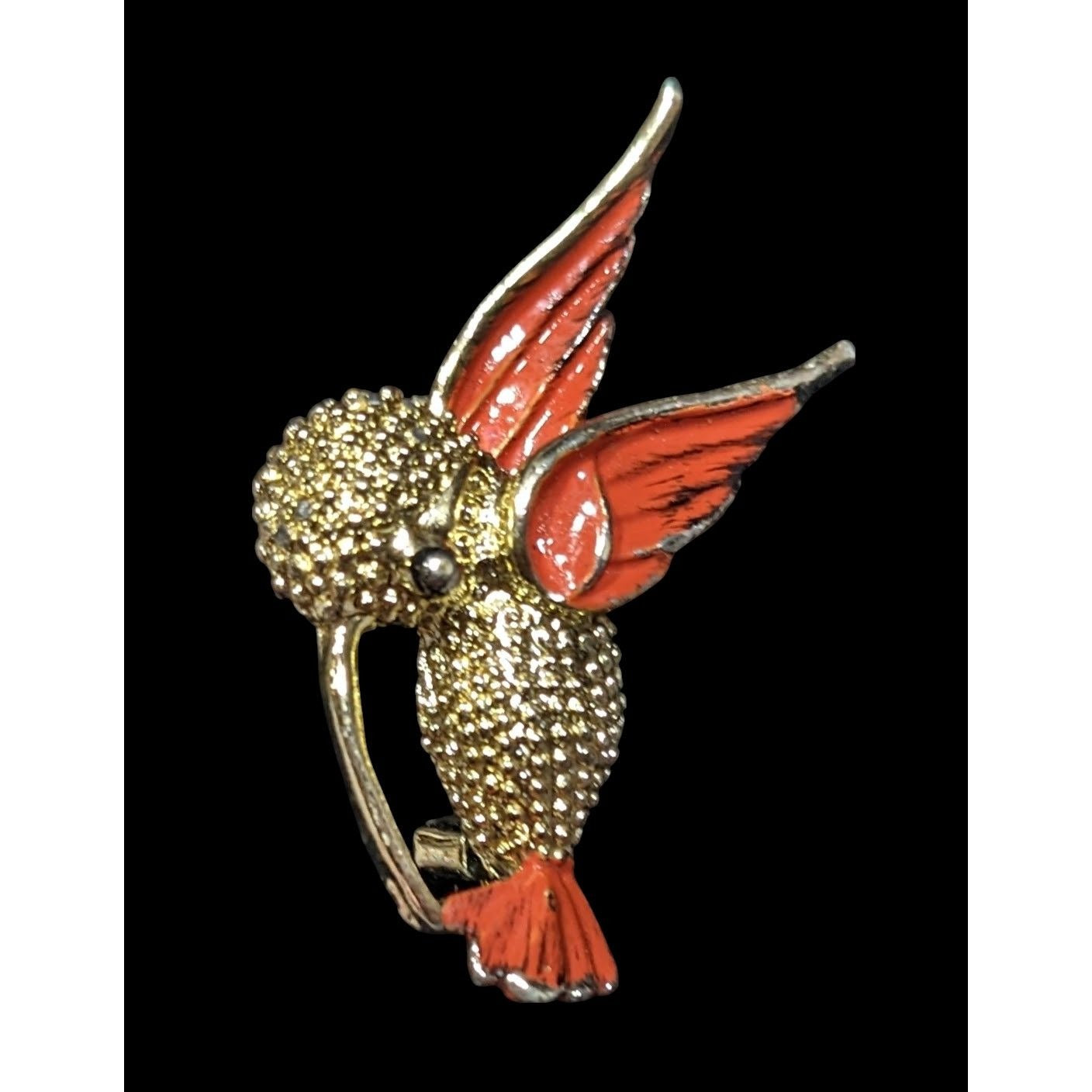 Vintage Gerry's Nature Inspired Hummingbird Brooch