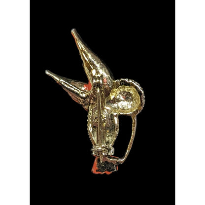Vintage Gerry's Nature Inspired Hummingbird Brooch