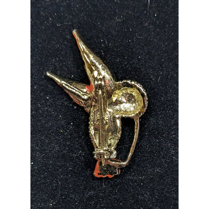 Vintage Gerry's Nature Inspired Hummingbird Brooch