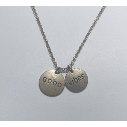 Charming Charlie Good Vibes Charm Necklace