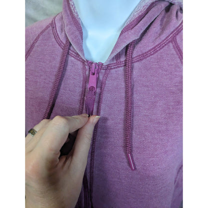 Eddie Bauer Purple Zip Hoodie