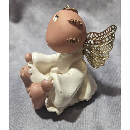 Vintage Y2K Angel Cheeks Figurine