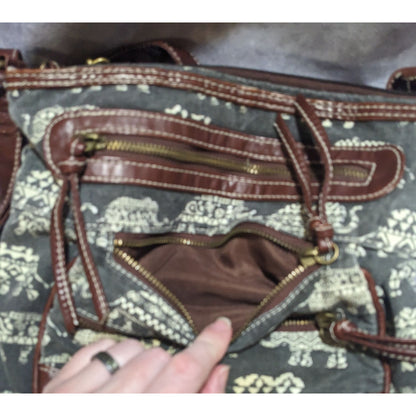 Bohemian Elephant Crossbody Bag