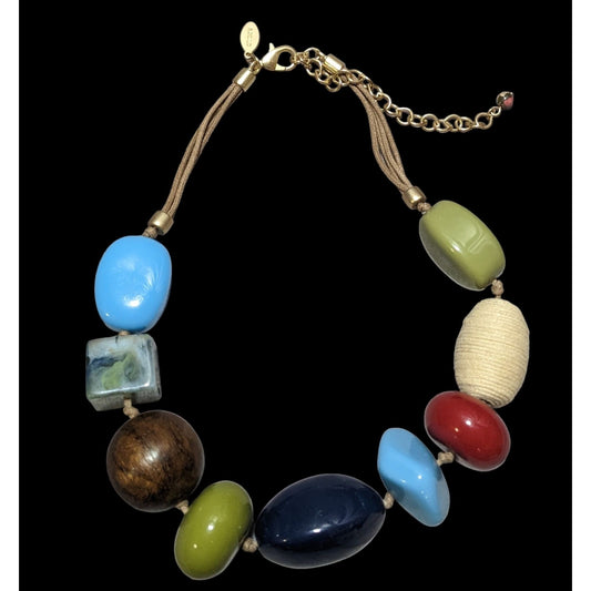 Chicos Chunky Rainbow Necklace