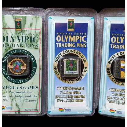 Vintage Unopened 1996 Atlanta Olympics Trading PIns