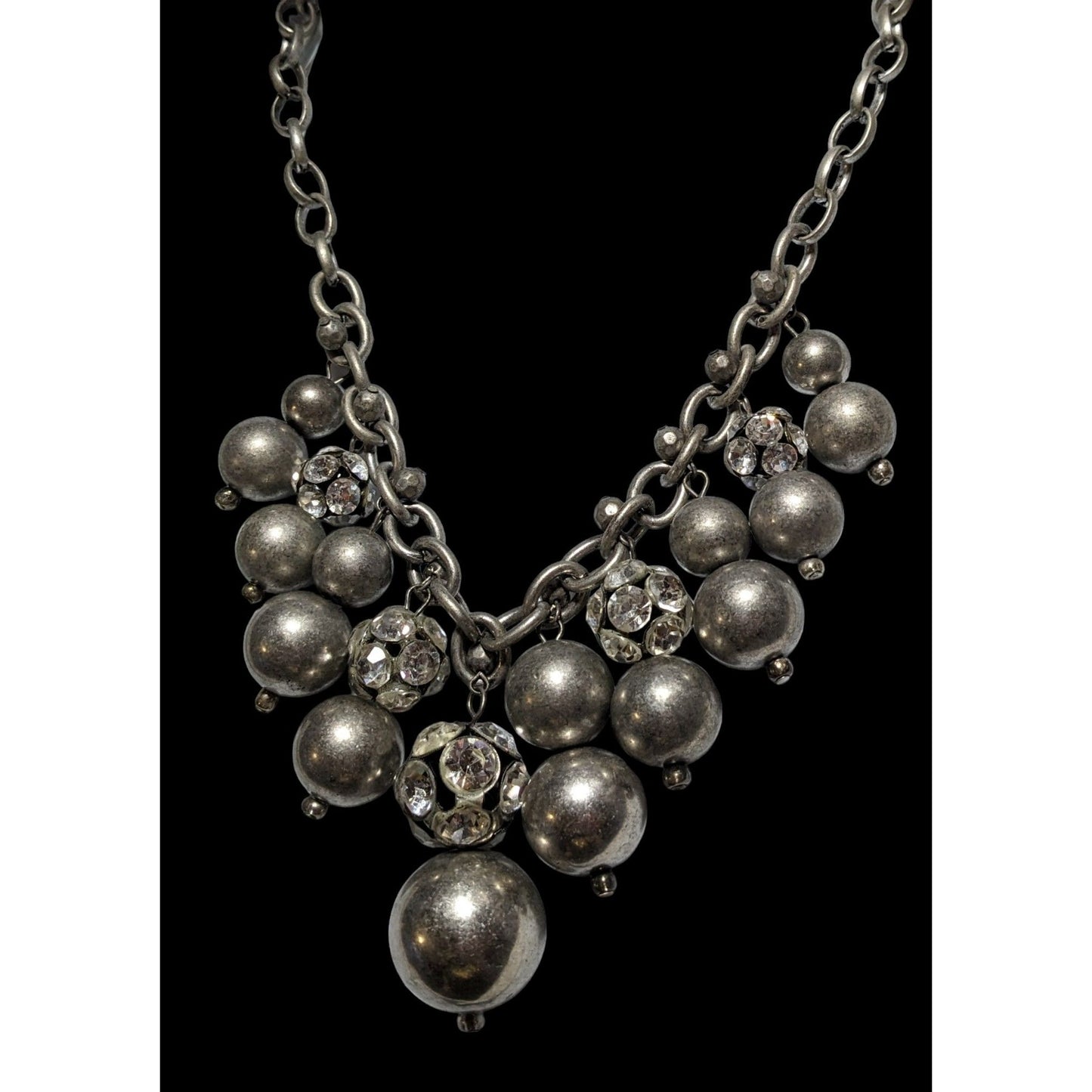 Nordstrom Metallic Glam Fringe Necklace