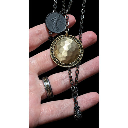 Multilayer Medallion Necklace