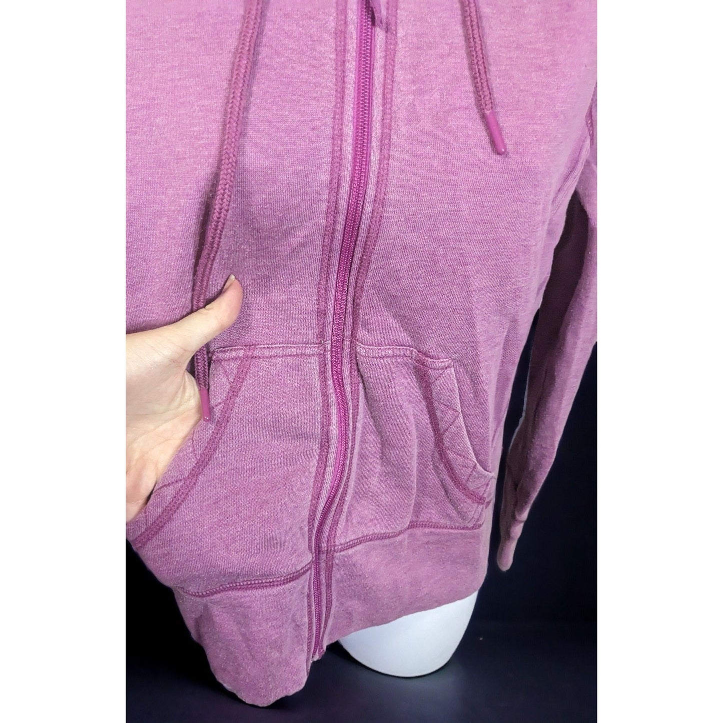 Eddie Bauer Purple Zip Hoodie