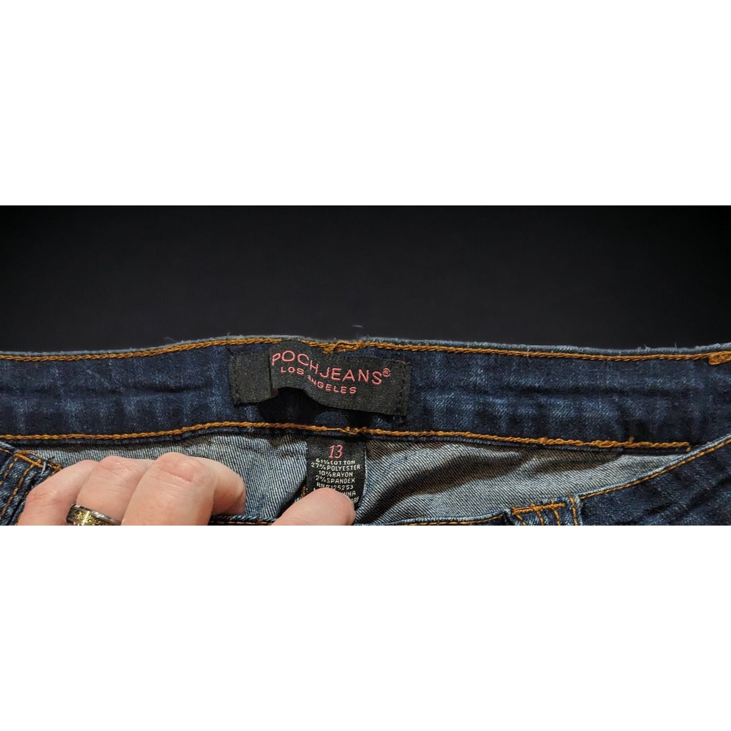 Epoch Jeans Dark Blue Flares