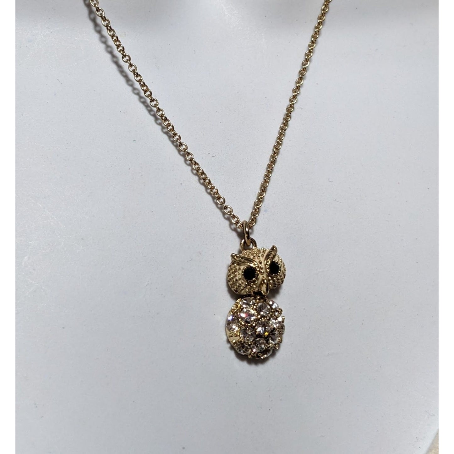 Baby Owl Pendant Necklace