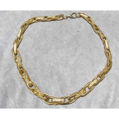 Chunky Gold Glam Chain Necklace