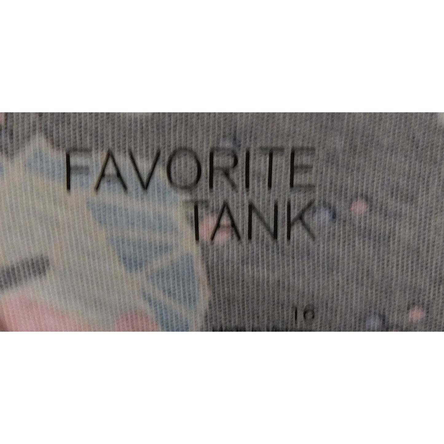 SO Unicorn Print Dark Blue Girls Tank Top