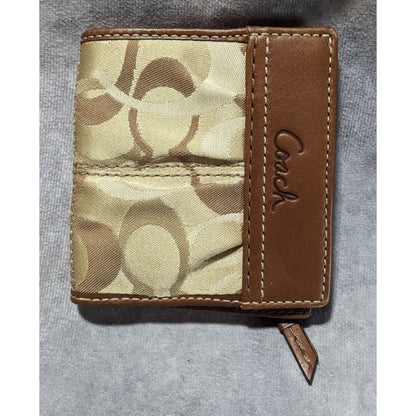 Coach Signature Collection Bifold Wallet