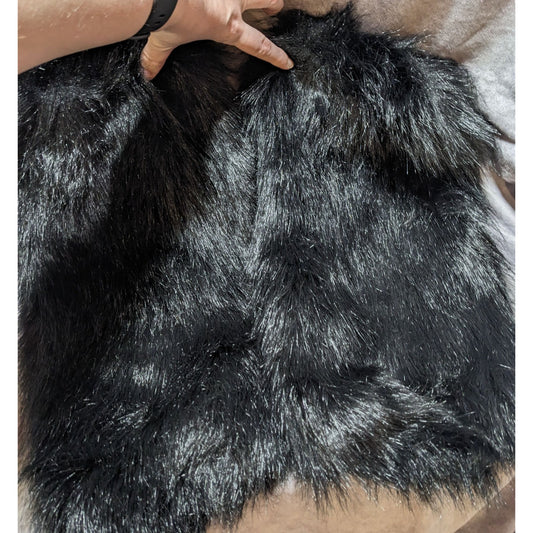 Donna Sayler's Fabulous Furs Black Fur Legwarmers