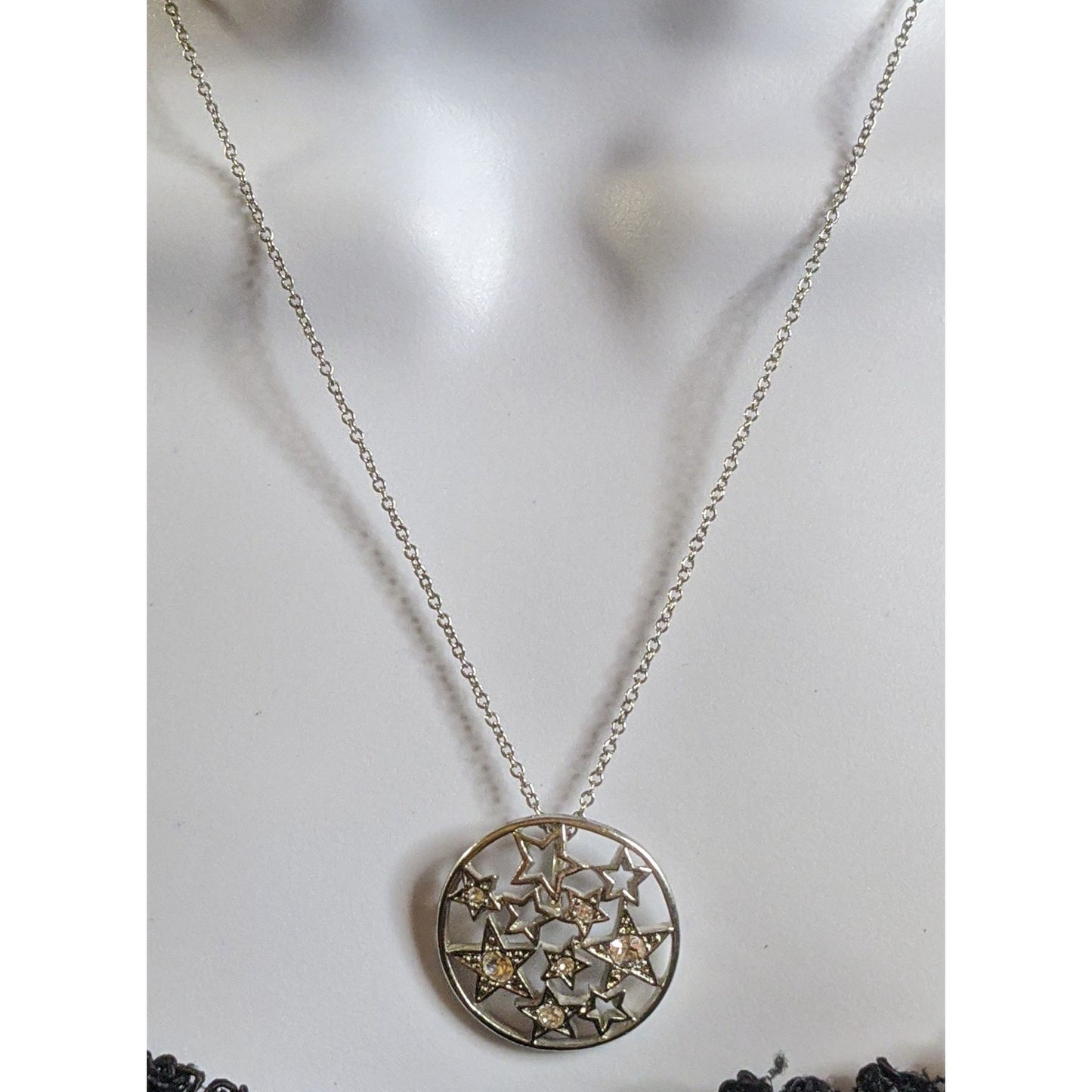 Whimsical Crystal Starburst Pendant Necklace