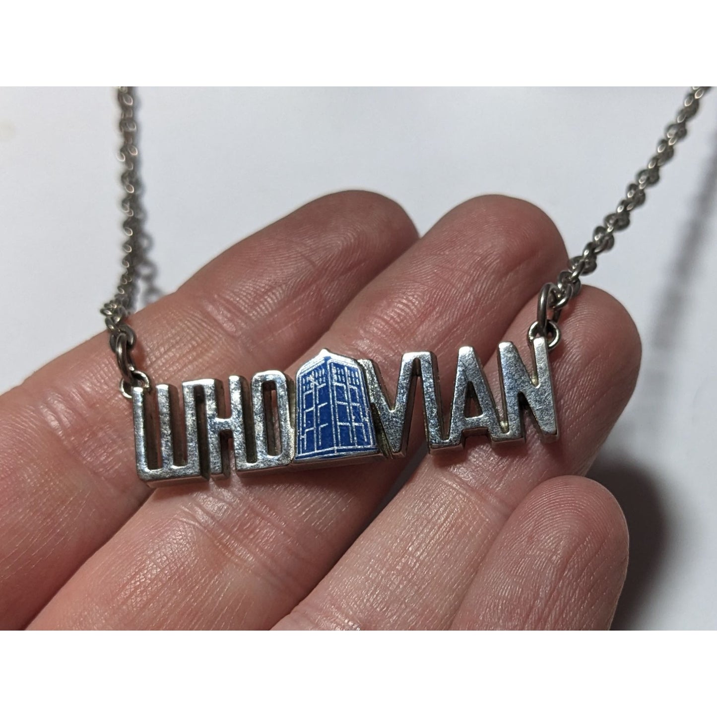 Dr Who "Whovian" Tardis Pendant Necklace