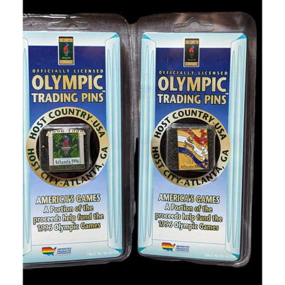 Vintage Unopened 1996 Atlanta Olympics Trading PIns