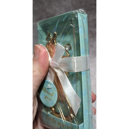 Gold Baby Carriage Bottle Opener