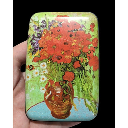 Van Gogh Poppies And Daises RFID Wallet