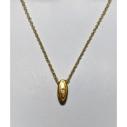 Minimalist Gold Pendant Necklace