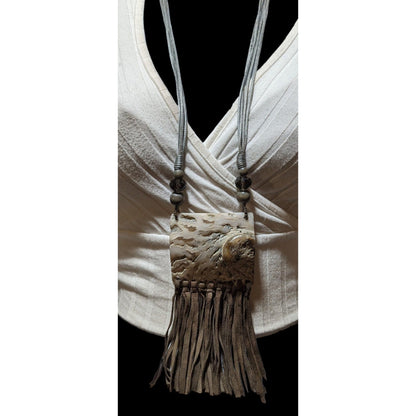 Retro Bohemian Natural Shell Fringe Necklace