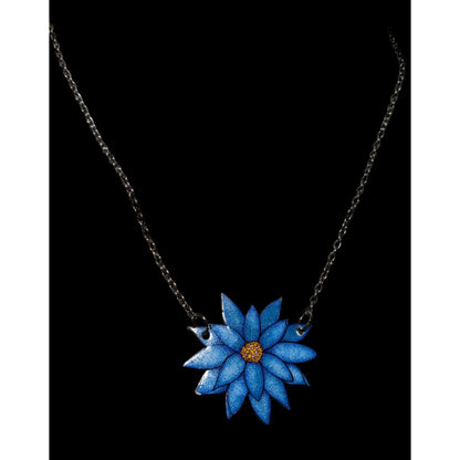 Blue Floral Neckale