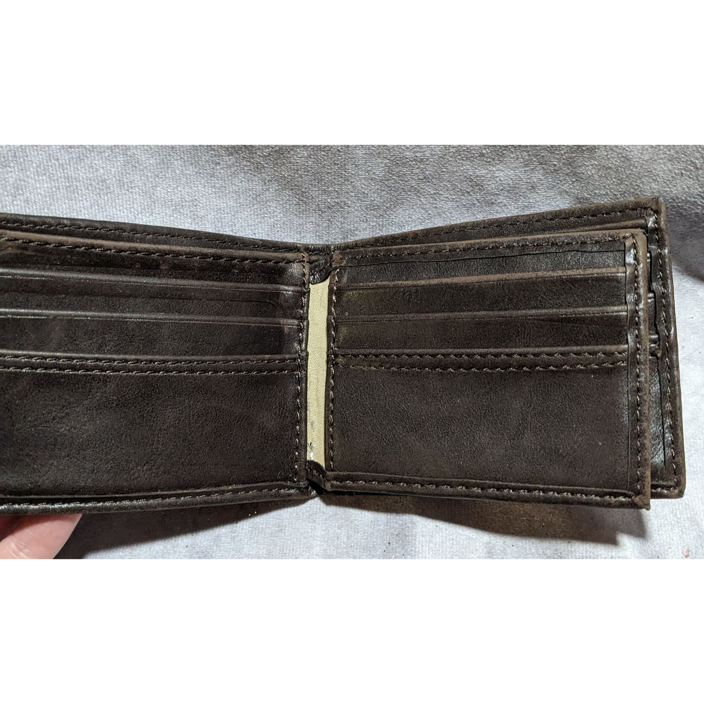Dockers Brown Leather Wallet