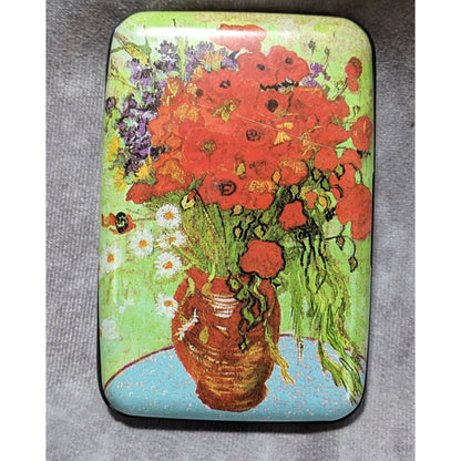 Van Gogh Poppies And Daises RFID Wallet