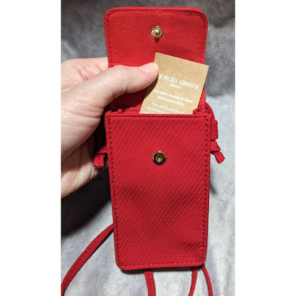 Giorgio Armani Beauty Red Mini Bag