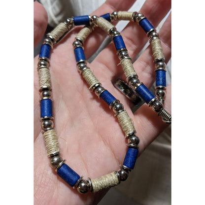 90s Tube Beaded Necklace