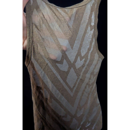 American Eagle Outfitters Bohemian Hippie Earthy Tank Top