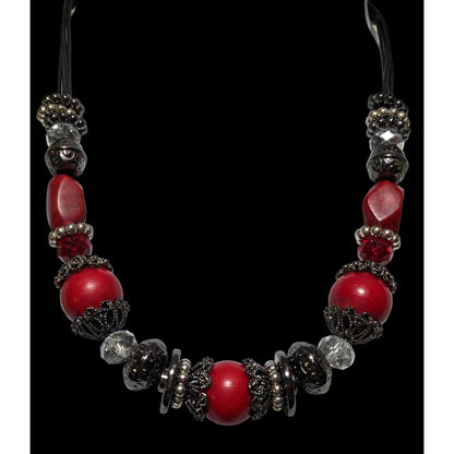 Erica Lyons Gothic Vampire Beaded Necklace