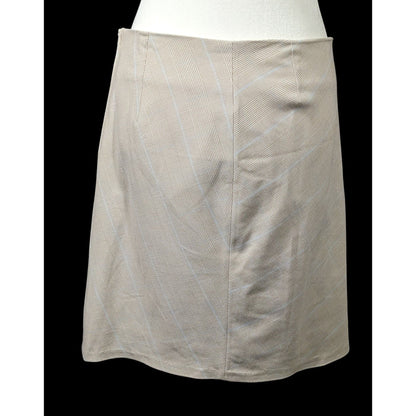 Andreas Nicolas by Amadeus Deri Preppy Beige Skirt Size 40EU