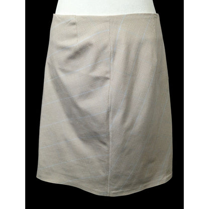 Andreas Nicolas by Amadeus Deri Preppy Beige Skirt Size 40EU