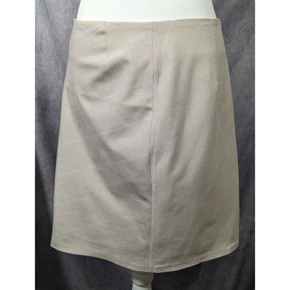 Andreas Nicolas by Amadeus Deri Preppy Beige Skirt Size 40EU