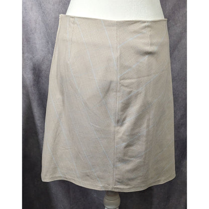 Andreas Nicolas by Amadeus Deri Preppy Beige Skirt Size 40EU