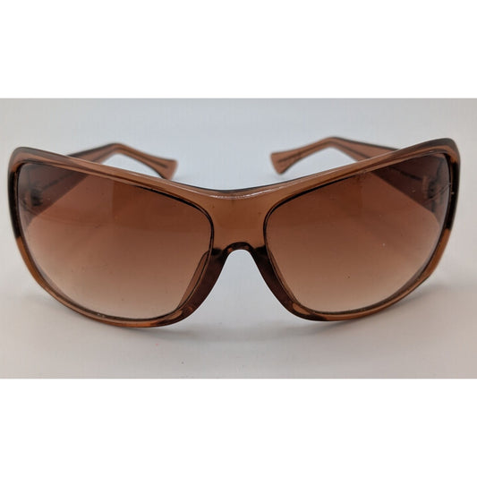 Nicole Miller Madrid Brown Gradient Oversized Sunglasses