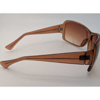 Nicole Miller Madrid Brown Gradient Oversized Sunglasses