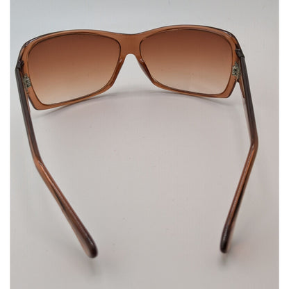 Nicole Miller Madrid Brown Gradient Oversized Sunglasses
