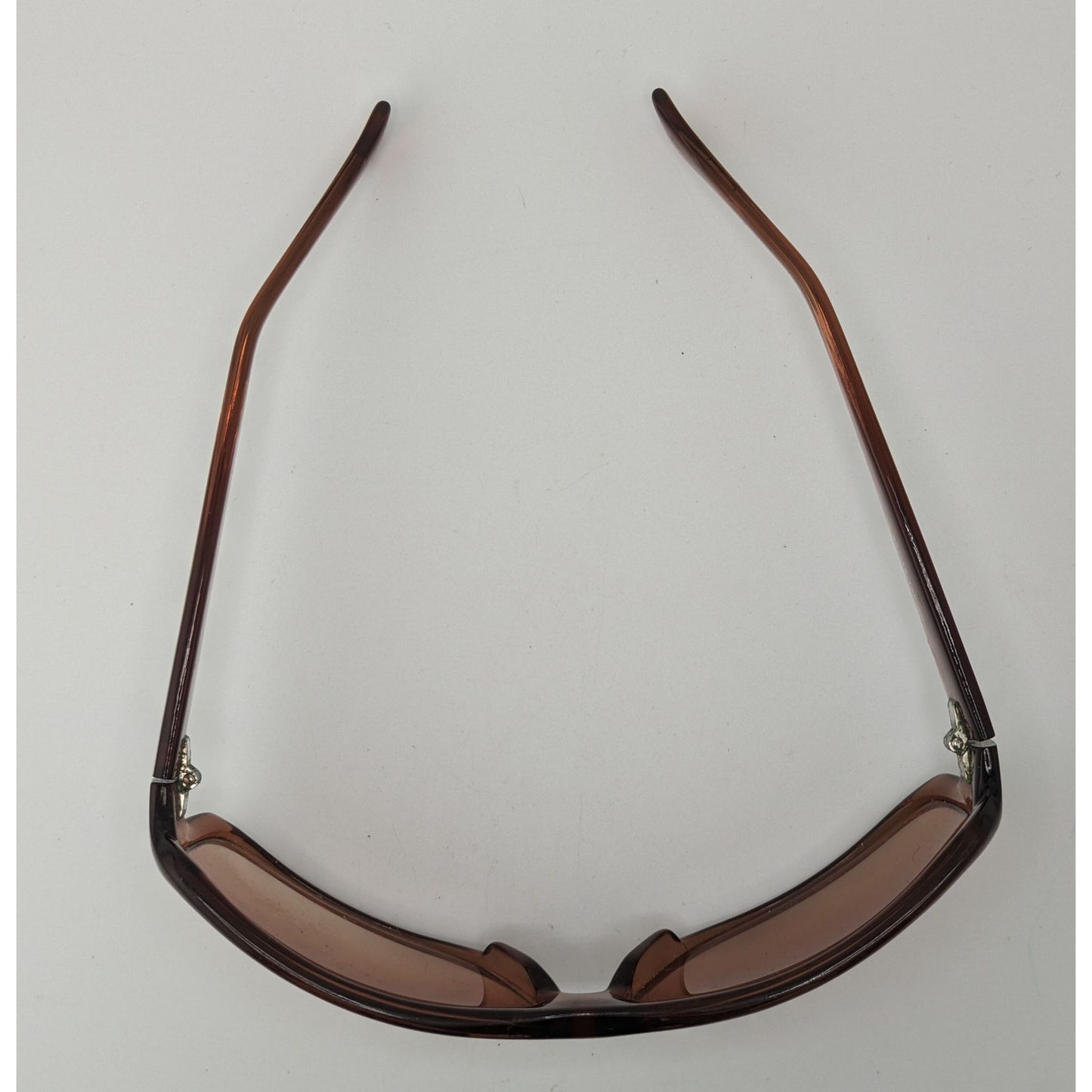 Nicole Miller Madrid Brown Gradient Oversized Sunglasses