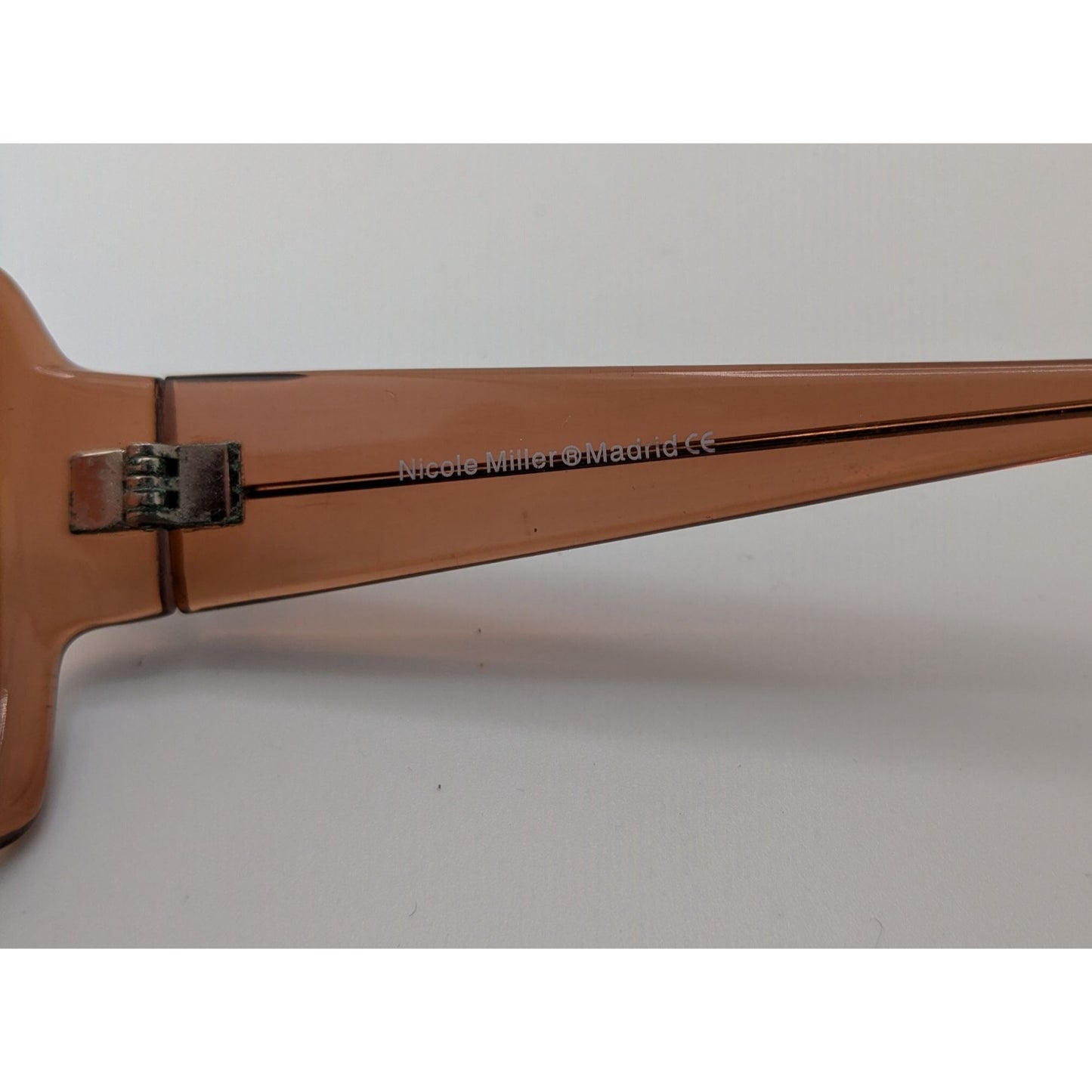 Nicole Miller Madrid Brown Gradient Oversized Sunglasses