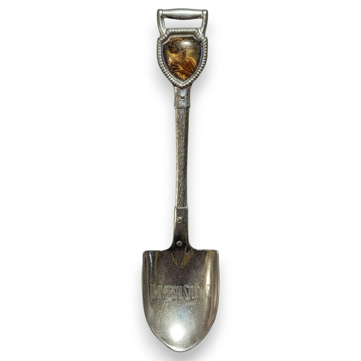 Vintage Retro Metal Silver Tone ET Universal Studios Florida Souvenir Spoon 4.5 Inches