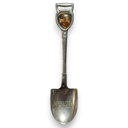 Vintage Retro Metal Silver Tone ET Universal Studios Florida Souvenir Spoon 4.5 Inches