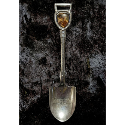 Vintage Retro Metal Silver Tone ET Universal Studios Florida Souvenir Spoon 4.5 Inches