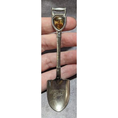 Vintage Retro Metal Silver Tone ET Universal Studios Florida Souvenir Spoon 4.5 Inches