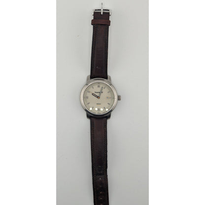 Timberland Mens Indiglo Analog Watch With Brown Leather Band